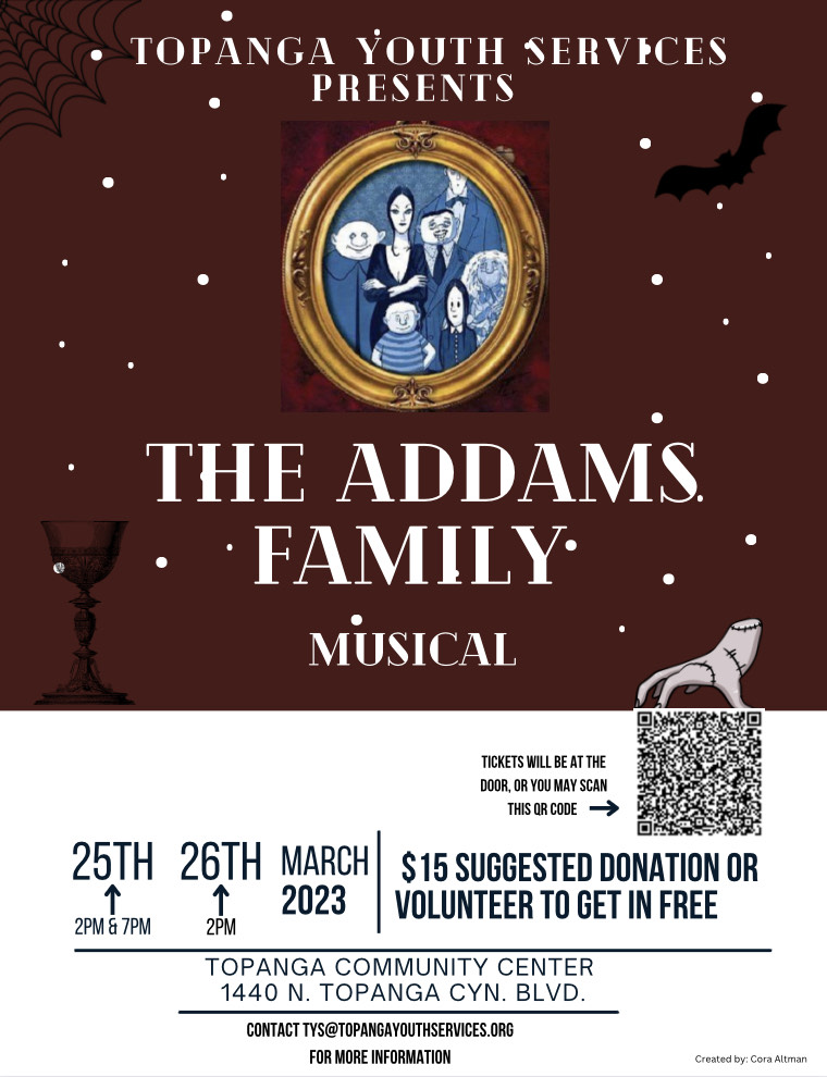 2023-TYS Addams Family flyer