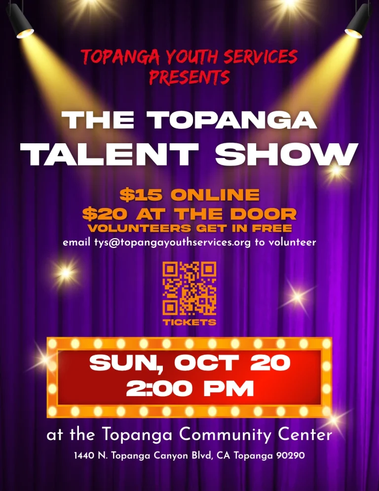 Talent Show Performance Fall 2024 flyer