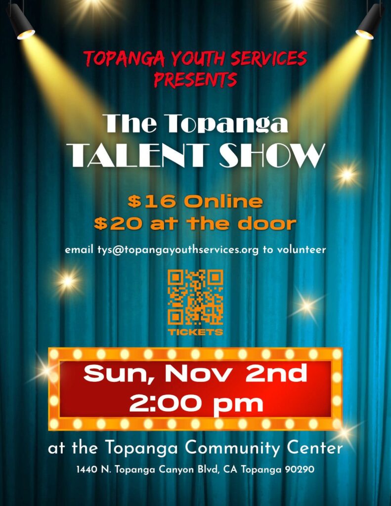 Talent Show Performance flyer